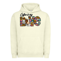 Pigment Pistachio coffee İs mt love Urban Hoodie - CowhideDigitalArt