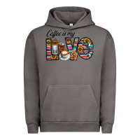 Pigment Tornado coffee İs mt love Urban Hoodie - CowhideDigitalArt