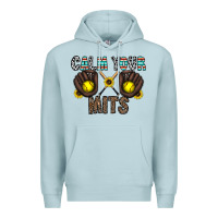 Blue Mist calm your mits Premium Hoodie - CowhideDigitalArt