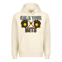 Sandshell calm your mits Premium Hoodie - CowhideDigitalArt