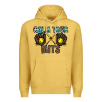 Antique Gold calm your mits Premium Hoodie - CowhideDigitalArt