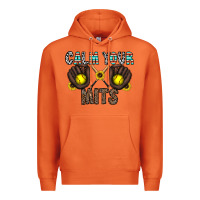 Carrot calm your mits Premium Hoodie - CowhideDigitalArt