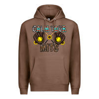 Chestnut calm your mits Premium Hoodie - CowhideDigitalArt