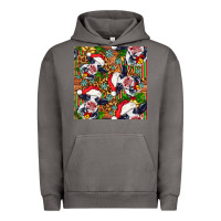 Pigment Tornado christmas leopard cow Urban Hoodie - FaDigitalArtStudio