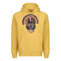 Antique Gold turkey Premium Hoodie - FaDigitalArtStudio