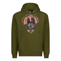 Army Green turkey Premium Hoodie - FaDigitalArtStudio