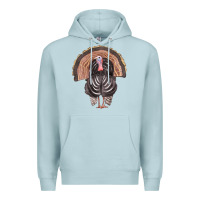 Blue Mist turkey Premium Hoodie - FaDigitalArtStudio