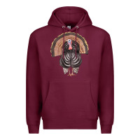 Burgundy turkey Premium Hoodie - FaDigitalArtStudio