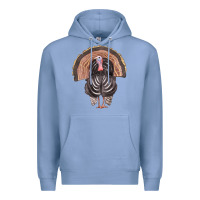 Colony Blue turkey Premium Hoodie - FaDigitalArtStudio