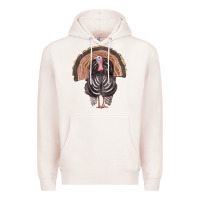 Pale Pink turkey Premium Hoodie - FaDigitalArtStudio