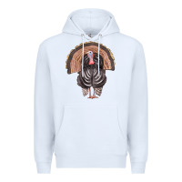 White turkey Premium Hoodie - FaDigitalArtStudio