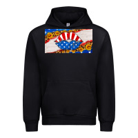 Black usa life license plate Urban Hoodie - HRA Design Shop