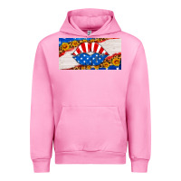 Fuchsia Pink usa life license plate Urban Hoodie - HRA Design Shop