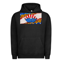 Pigment Black usa life license plate Urban Hoodie - HRA Design Shop