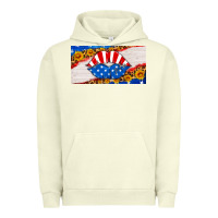 Pigment Pistachio usa life license plate Urban Hoodie - HRA Design Shop