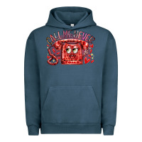 Pigment Midnight Navy call me never Urban Hoodie - RacoonDesign