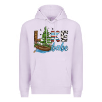Lilac lake babe Premium Hoodie - HRA Design Shop