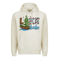 Oatmeal Heather lake babe Premium Hoodie - HRA Design Shop