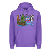 Purple lake babe Premium Hoodie - HRA Design Shop