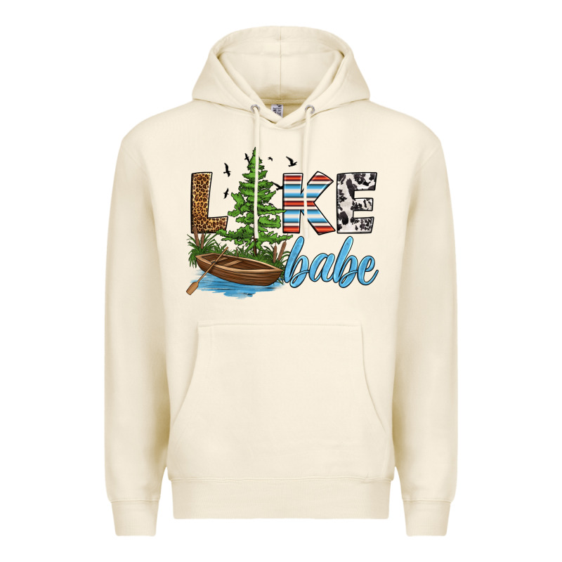 Lake Babe Premium Hoodie by HRA Design Shop | Teevron