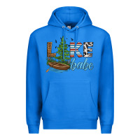 True Royal lake babe Premium Hoodie - HRA Design Shop