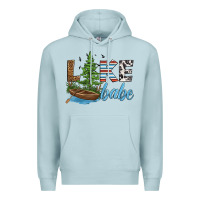 Blue Mist lake babe Premium Hoodie - HRA Design Shop