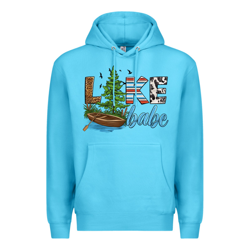 Lake Babe Premium Hoodie by HRA Design Shop | Teevron