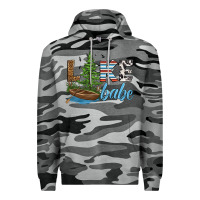 Slate Camo lake babe Premium Hoodie - HRA Design Shop