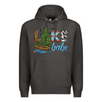 Smoke lake babe Premium Hoodie - HRA Design Shop
