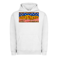 Pigment Lunar Rock usa flag sunflowers license plate Urban Hoodie - HRA Design Shop
