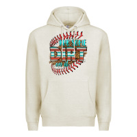 Oatmeal Heather rub some dirt on it softball Premium Hoodie - HRA Design Shop