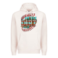 Pale Pink rub some dirt on it softball Premium Hoodie - HRA Design Shop