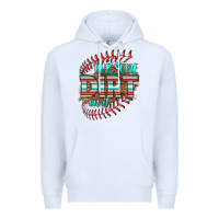 White rub some dirt on it softball Premium Hoodie - HRA Design Shop