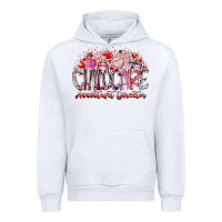 White childcare assistant director Urban Hoodie - RacoonDesign