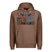 Chestnut freedom john Premium Hoodie - CowhideDigitalArt