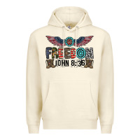 Sandshell freedom john Premium Hoodie - CowhideDigitalArt