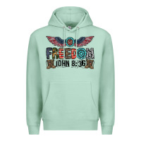 Seafoam freedom john Premium Hoodie - CowhideDigitalArt