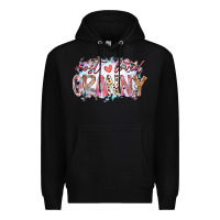 Black most loved granny Premium Hoodie - RacoonDesign