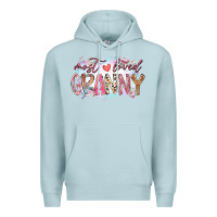 Blue Mist most loved granny Premium Hoodie - RacoonDesign