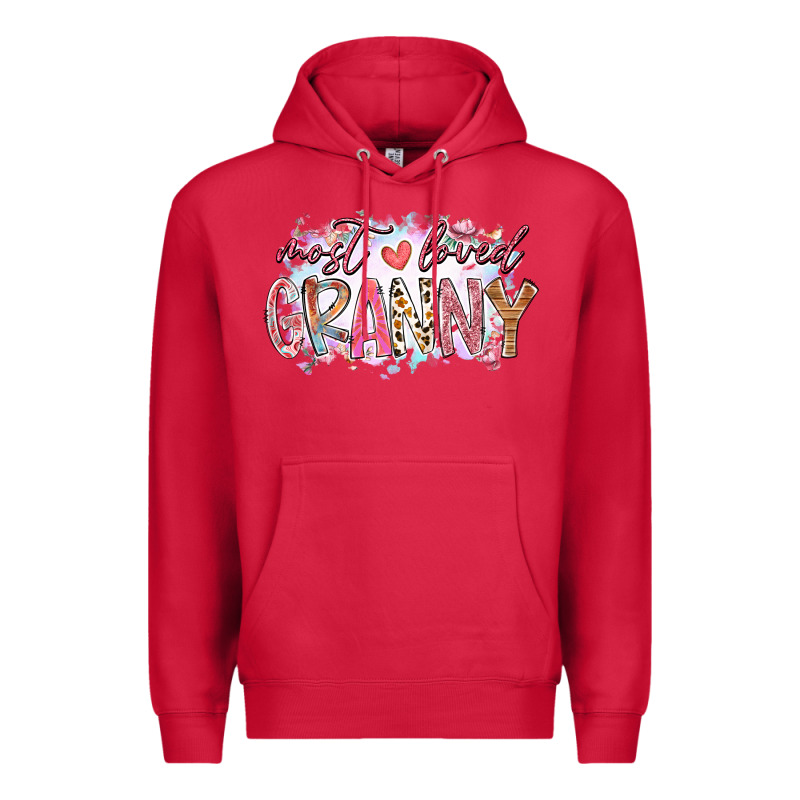 Most Loved Granny Premium Hoodie by RacoonDesign | Teevron