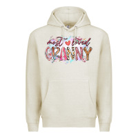 Oatmeal Heather most loved granny Premium Hoodie - RacoonDesign
