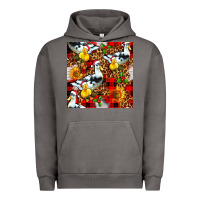 Pigment Tornado christmas leopard duck Urban Hoodie - FaDigitalArtStudio