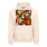 Sandshell christmas leopard duck Urban Hoodie - FaDigitalArtStudio