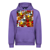 Tulip christmas leopard duck Urban Hoodie - FaDigitalArtStudio