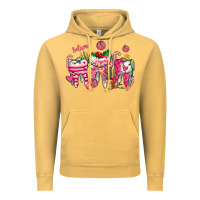 Vintage Mustard pink christmas teeth Vintage Hoodie - AdoDesignShop