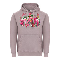 Vintage Zinc pink christmas teeth Vintage Hoodie - AdoDesignShop