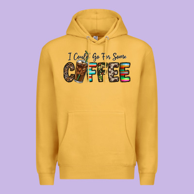 I Could Go For Some Coffee Premium Hoodie Designed By Cowhidedigitalart