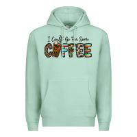 Seafoam i could go for some coffee Premium Hoodie - CowhideDigitalArt