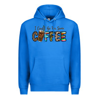 True Royal i could go for some coffee Premium Hoodie - CowhideDigitalArt