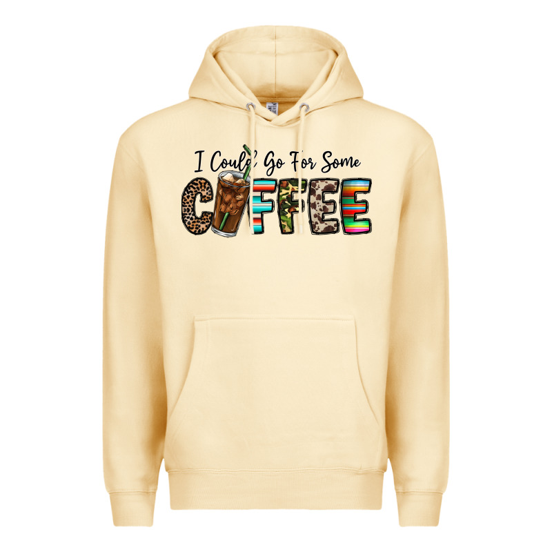 I Could Go For Some Coffee Premium Hoodie by CowhideDigitalArt | Teevron